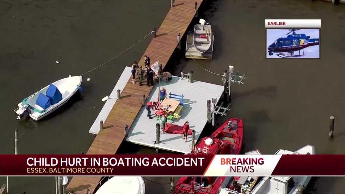 Boating accident in Essex leaves child injured