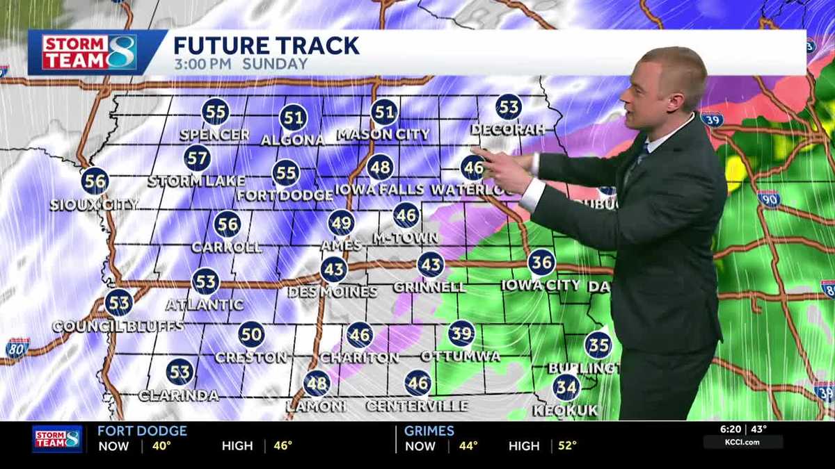 Iowa weather: Winter storm brings snow, more wind, and cold this weekend
