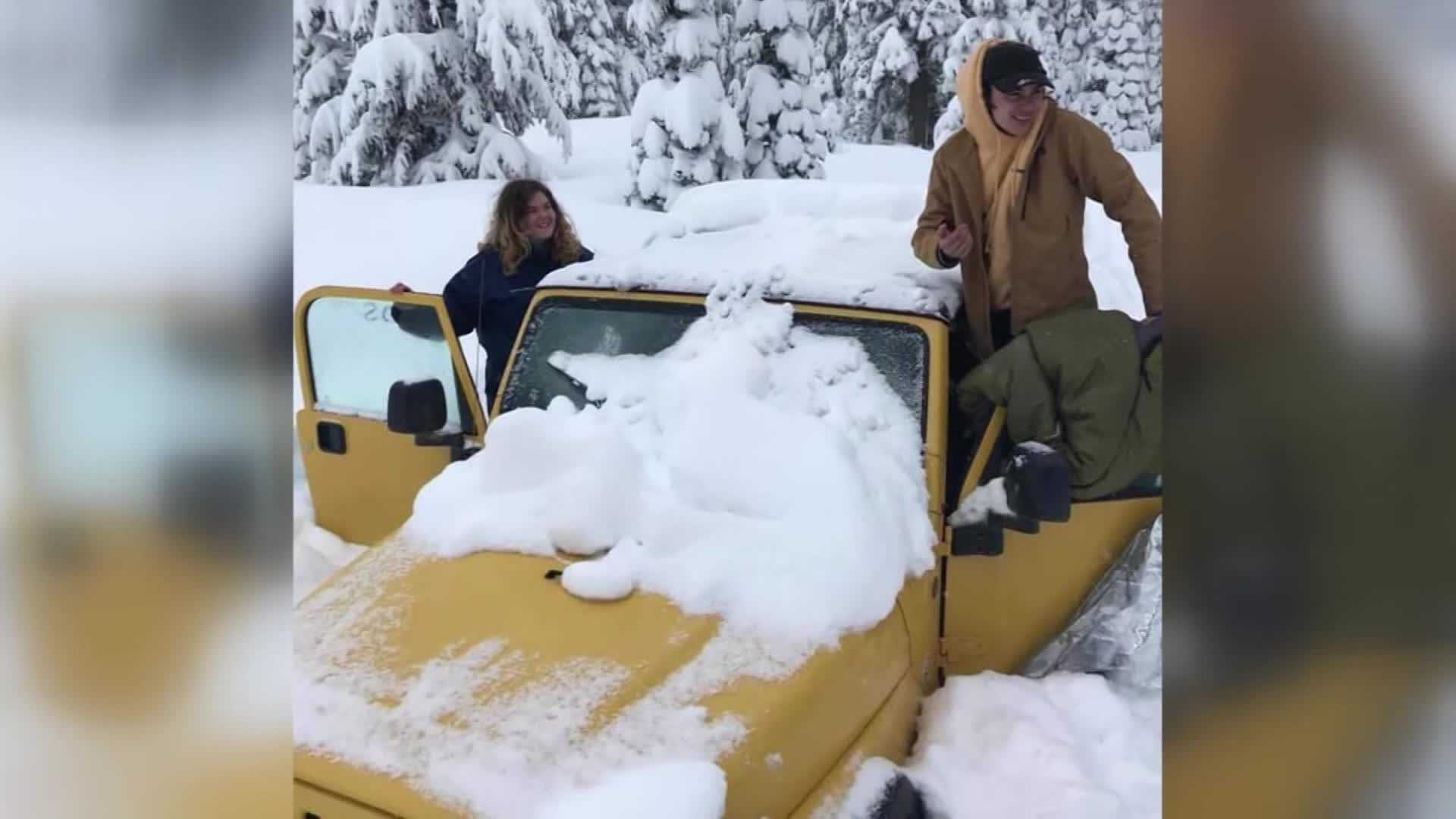 'Just Mind Boggling': Couple Stranded 5 Days In Snow Rescued By Good ...