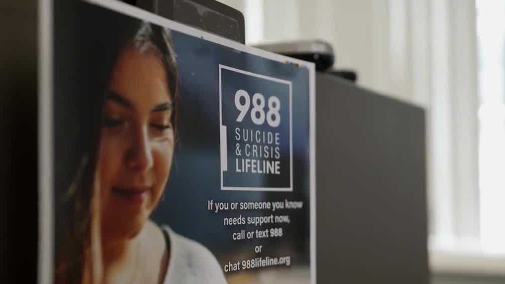 5 million people have used 988 suicide prevention hotline