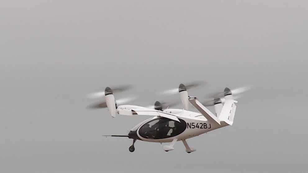 Production prototype of air taxi service unveiled in California - Vimarsana News