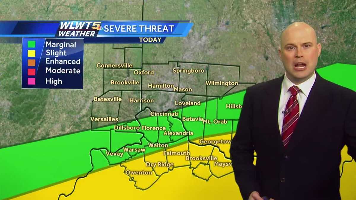 A Few Stronger Storms Possible Late Afternoon Early Evening