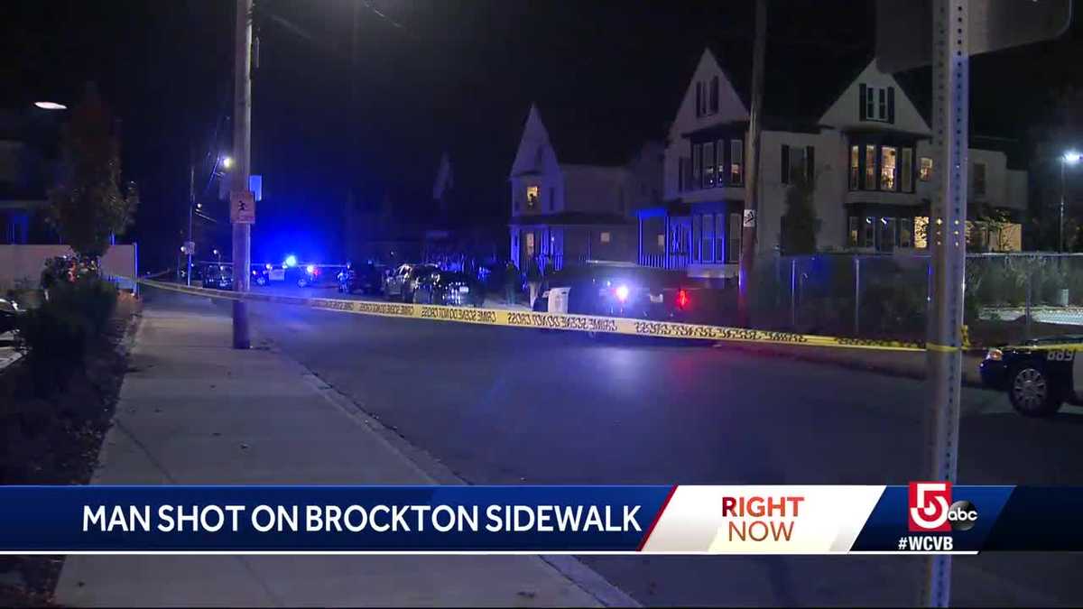 Police search for assailant in Brockton shooting