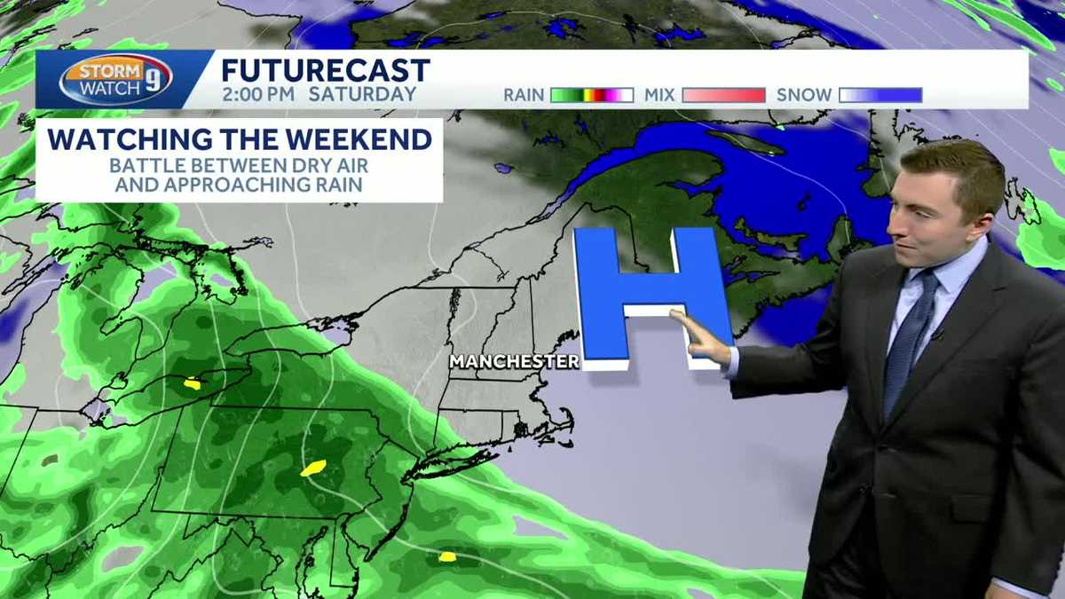  Hot, humid before cooler stretch; some weekend rain likely