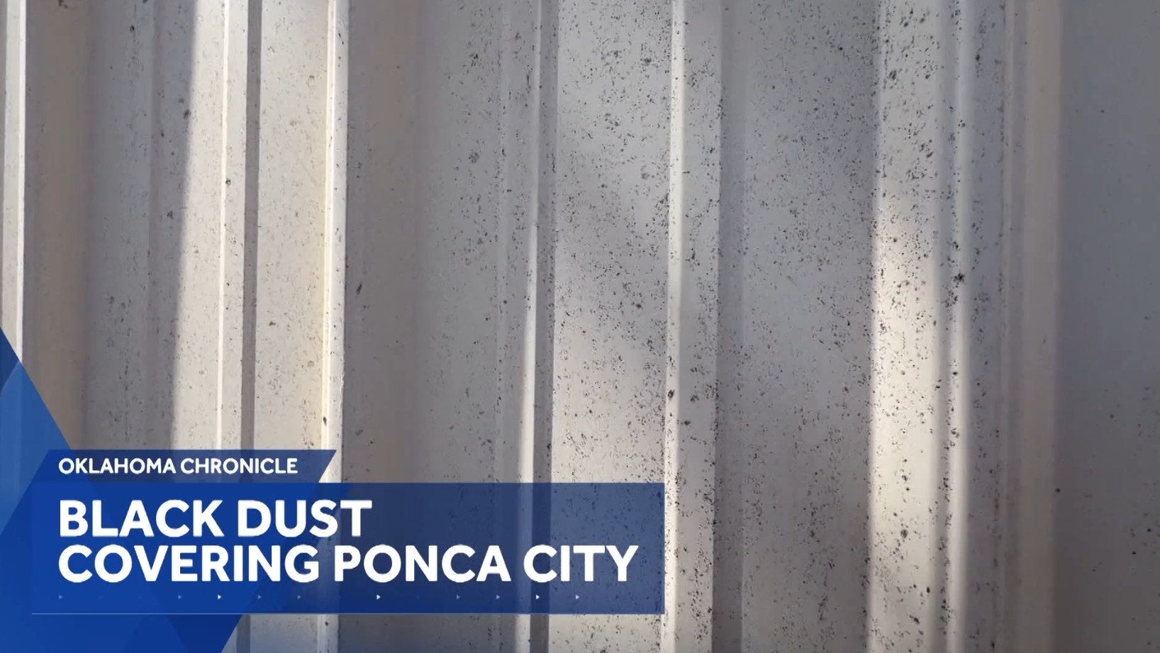 Oklahoma Chronicle: KOCO 5's investigation into black dust covering Ponca City