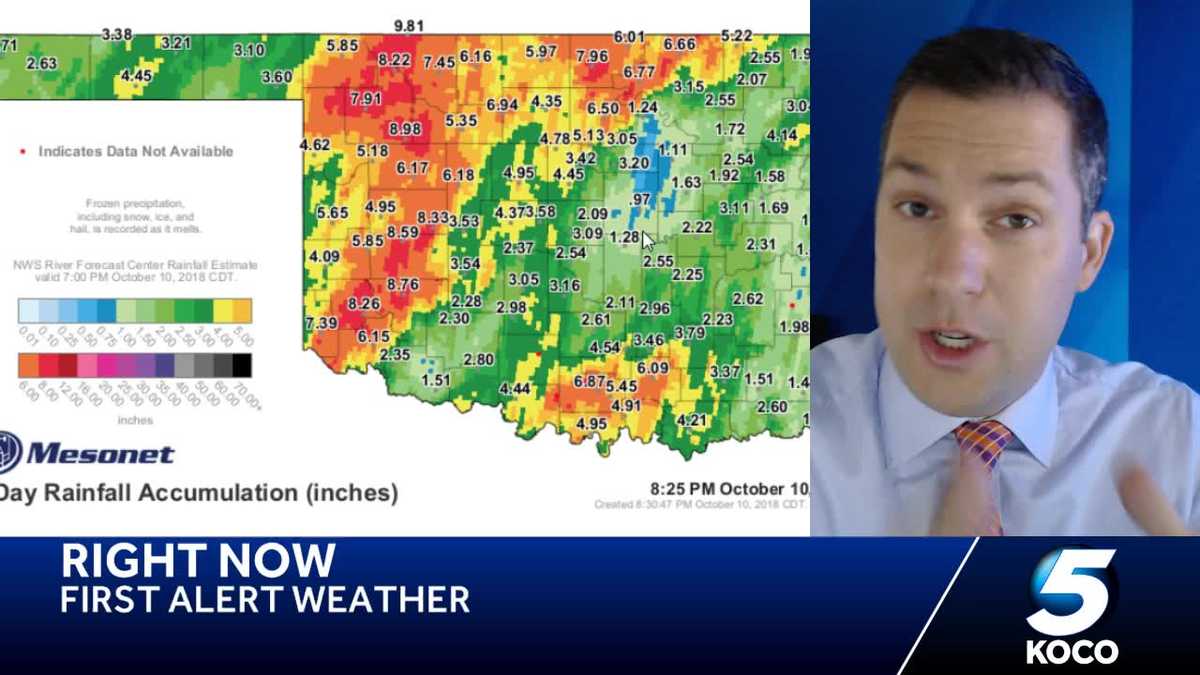 Storm rain totals were amazing!