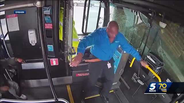 Bus slams into Oklahoma City business after driver was attacked - Vimarsana News