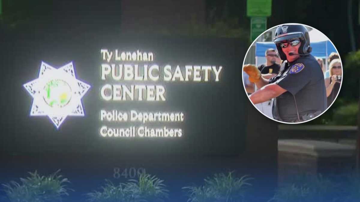 Elk Grove honors fallen officer Ty Lenehan with new name for police department