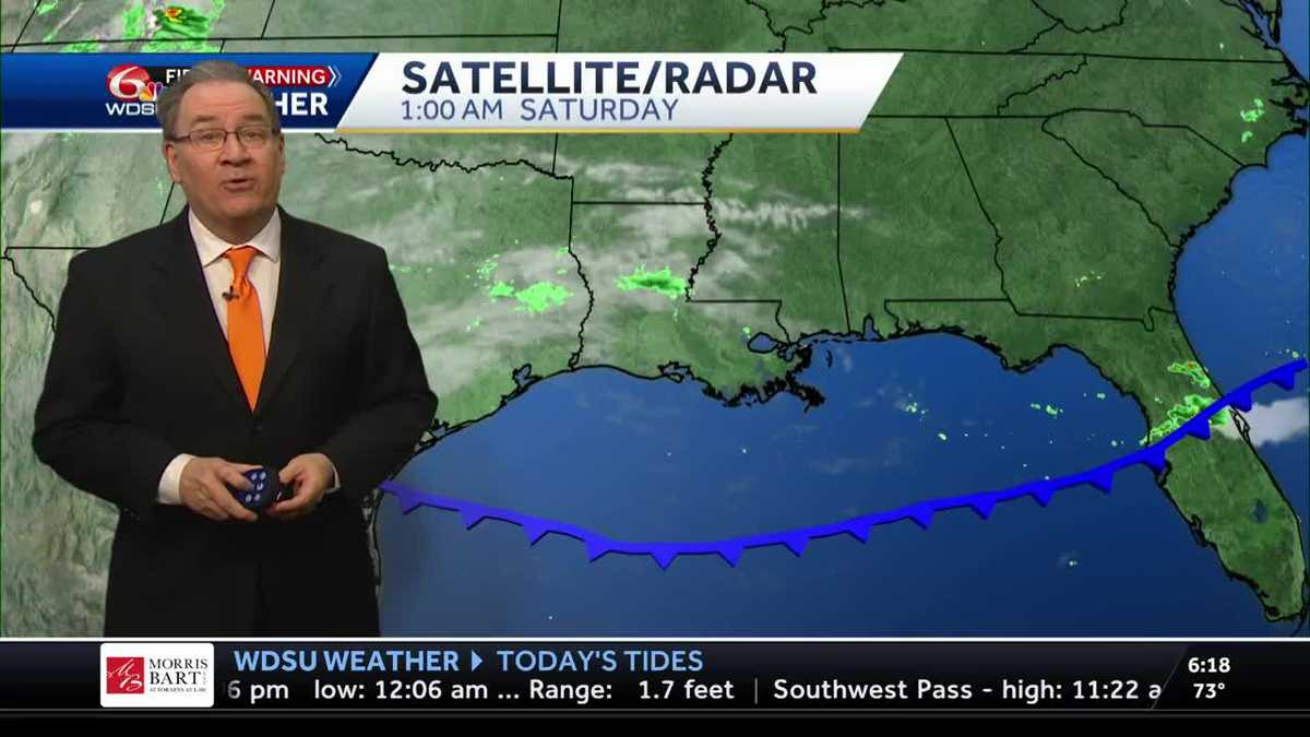 Cooler weekend, heavy rain possible next week