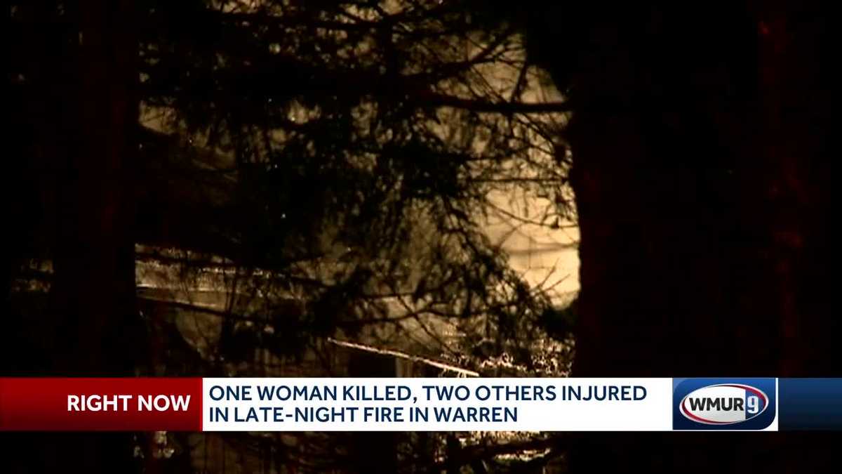 Woman killed, 2 others hurt in Warren fire