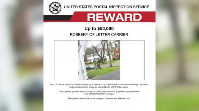 Massachusetts postal worker robbed: $50,000 reward offered - Vimarsana News