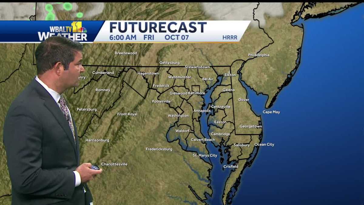 Warm, dry over next couple of days, cold front in forecast for weekend