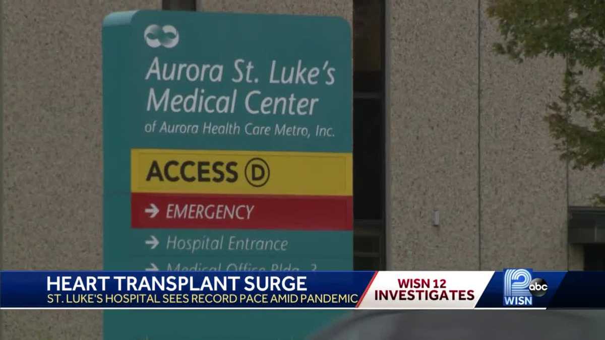 Milwaukee hospital has surge of heart transplants in pandemic