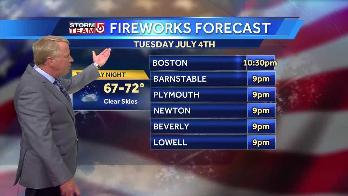 Video: Clear skies for Fourth of July