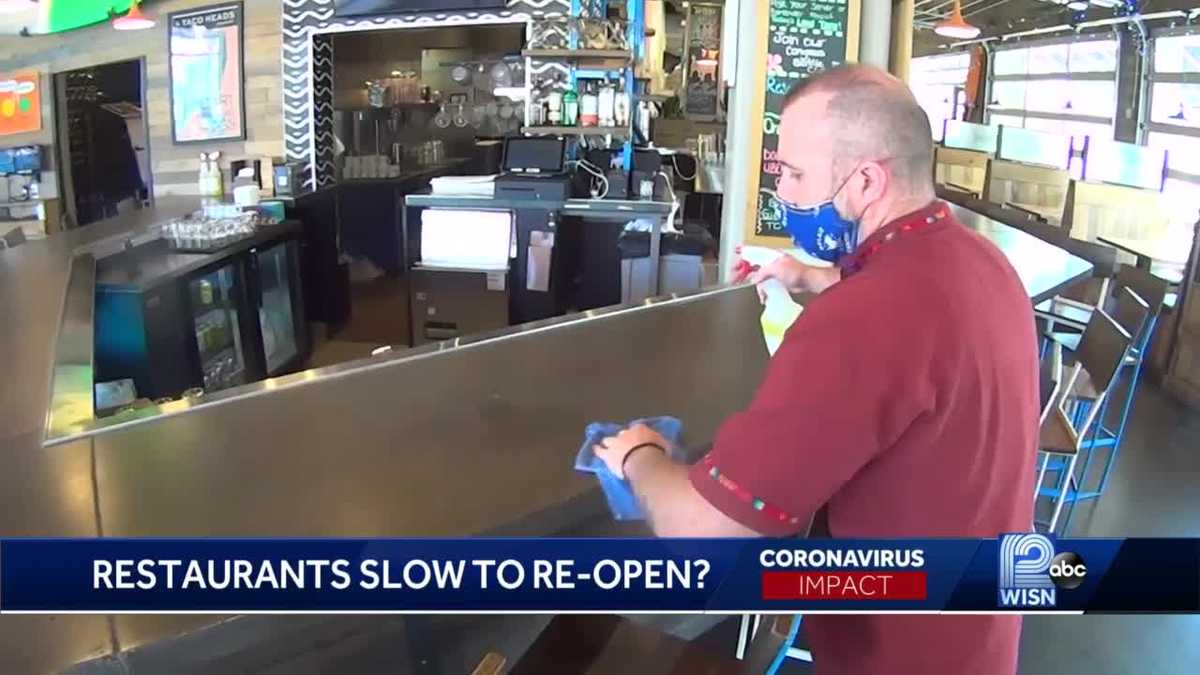 Coronavirus: Some restaurants slow to reopen during pandemic