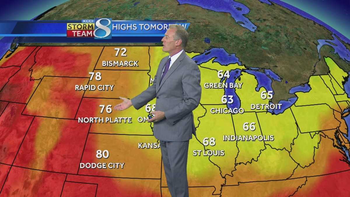 KCCI 8 News weather forecast
