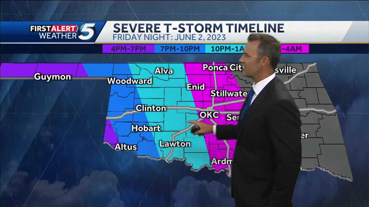 Parts of Oklahoma to see storms with risk of hail, strong winds - Vimarsana News