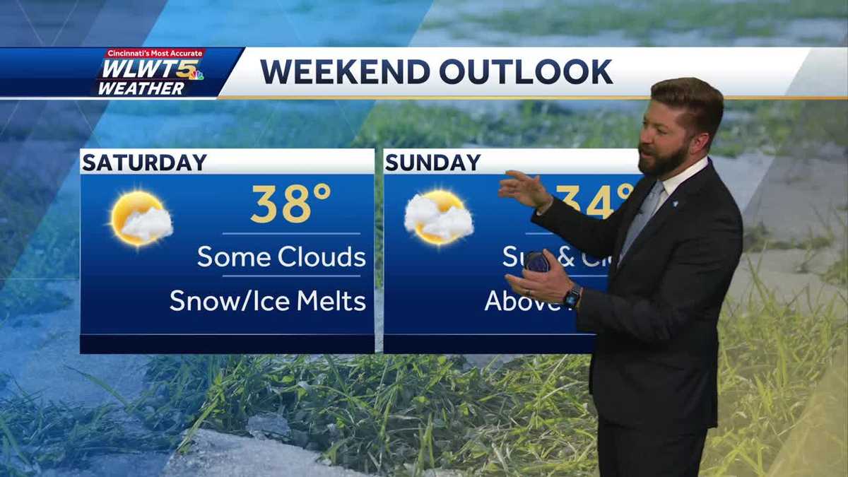 Cold today before the weekend warm up