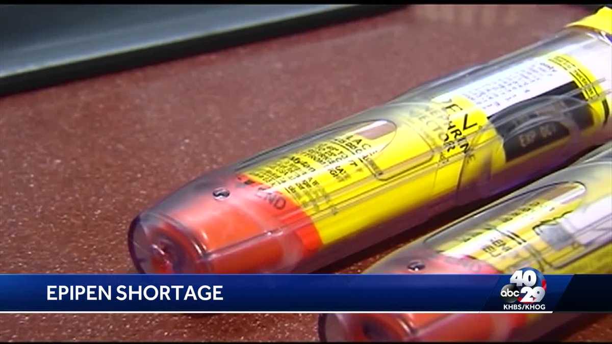 FDA warns of EpiPen shortage