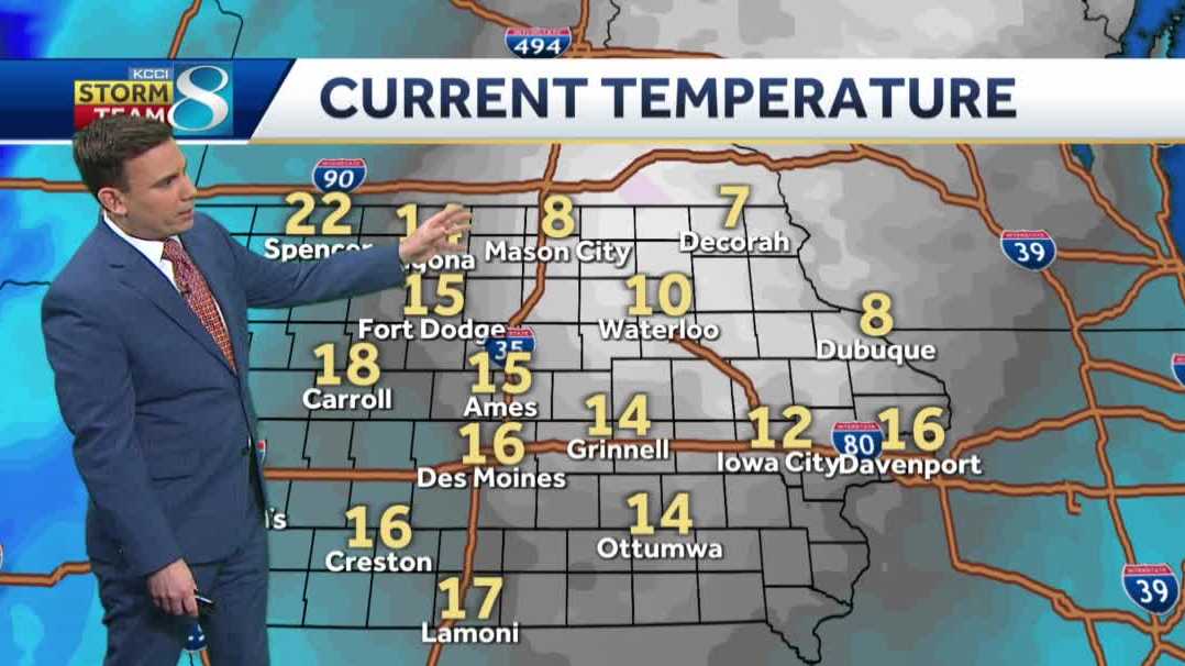 KCCI: Chance of light snow for eastern portions of Iowa