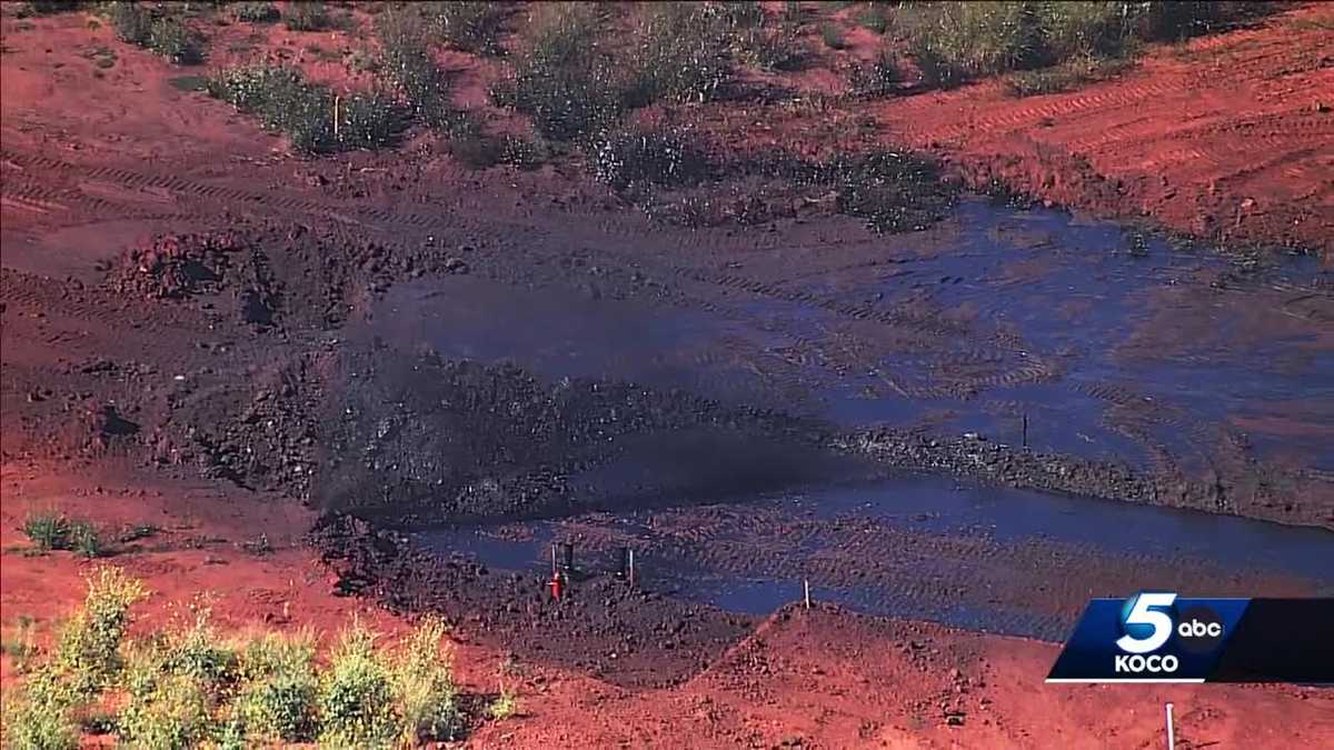 OKC residents near busted pipeline worry about impact of oil