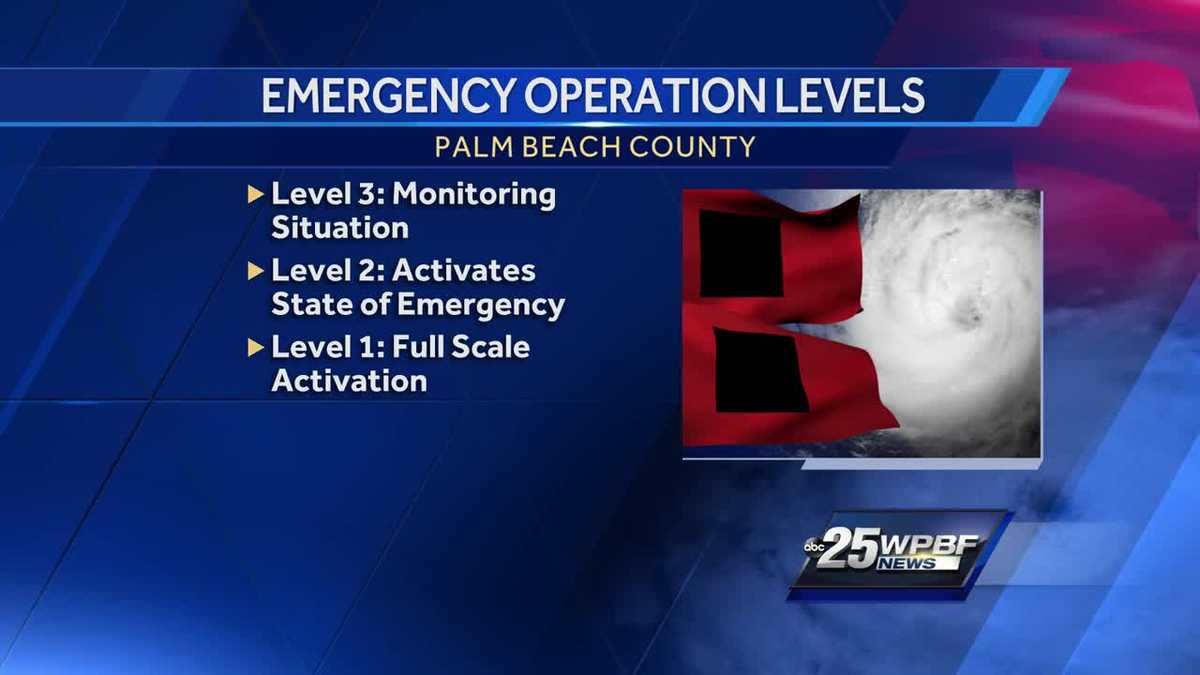 Emergency Operation Center in Palm Beach County