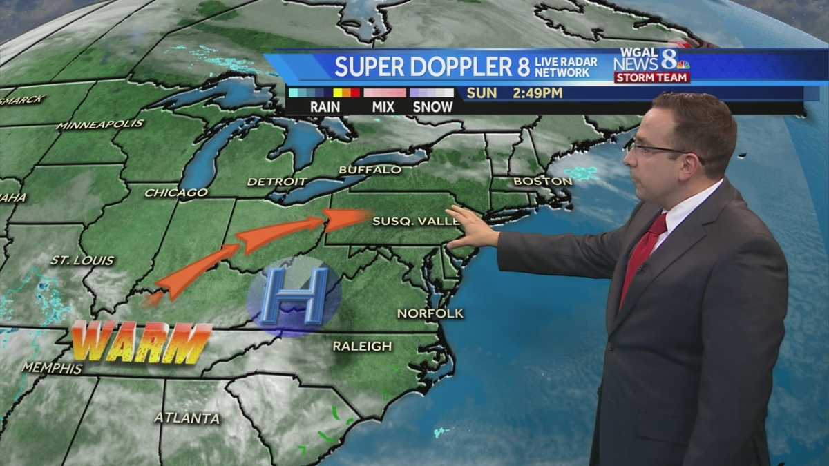Warm & Dry Start to the Work Week
