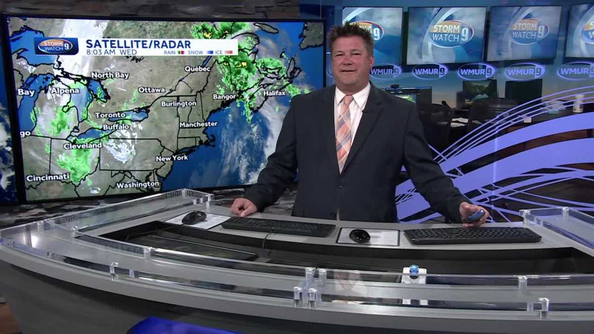 New Hampshire weather video Bright and breezy; dry stretch ahead