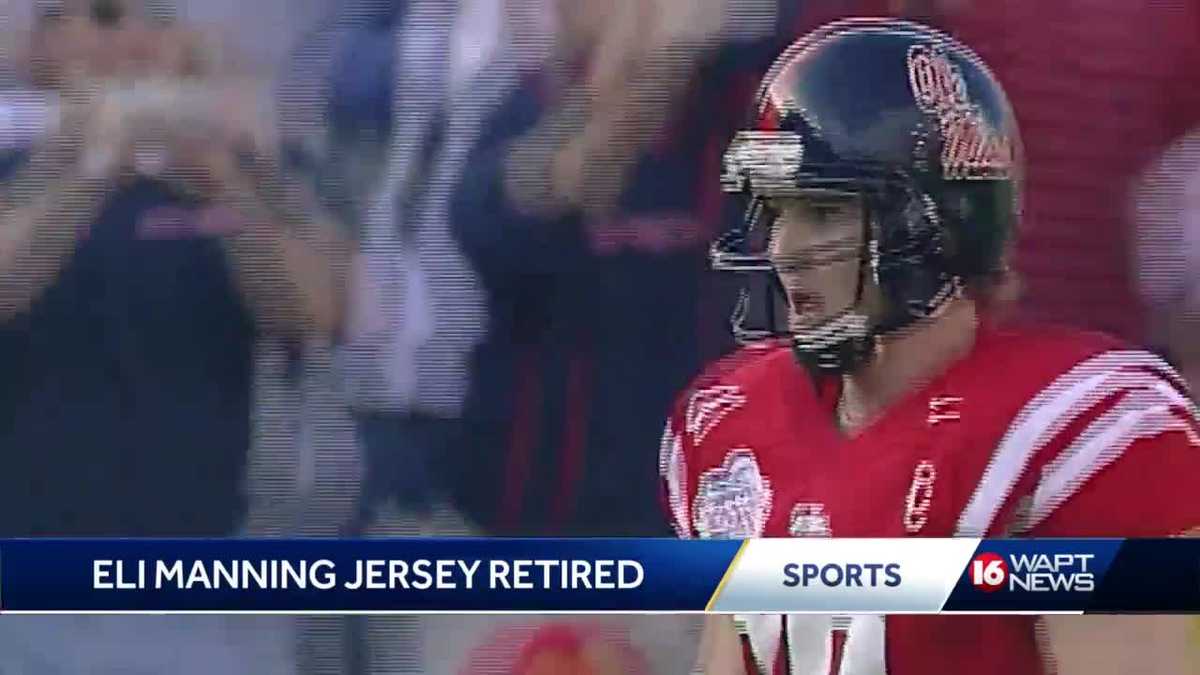 Ole Miss to retire Eli Manning's jersey