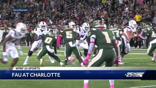 Perry, FAU stay perfect in Charlotte with 38-9 win - Vimarsana News