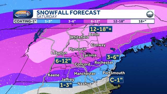 Video: Spring storm brings heavy snow, mix, rain 