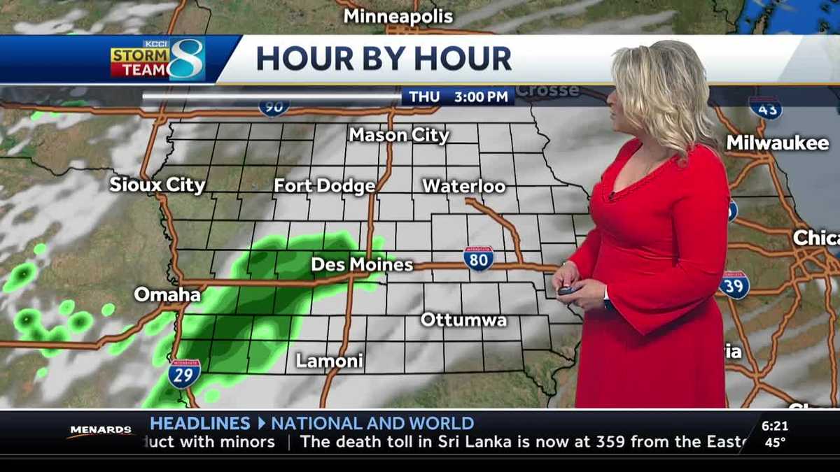More rain on the way before the weekend