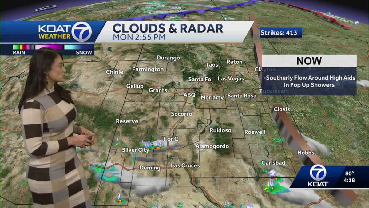 New Mexico forecast: Feels like fall with less storm chances