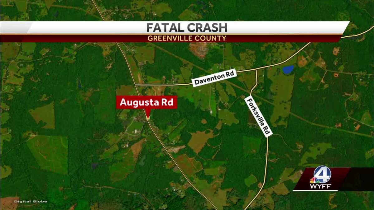 Driver Killed In Crash In Greenville County Coroner Says