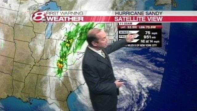 Roger's Sunday forecast
