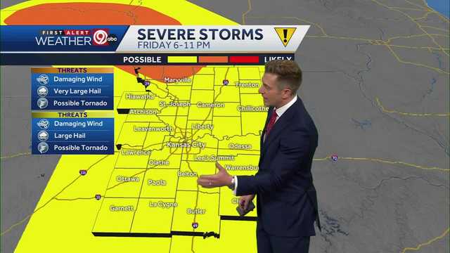 Kansas City should remain alert for severe thunderstorms Friday - Vimarsana News