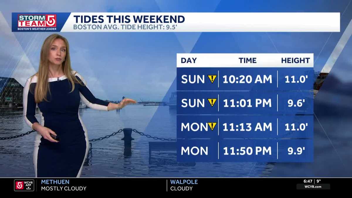 Video- Windy Offshore Storm Brings Snow For Some