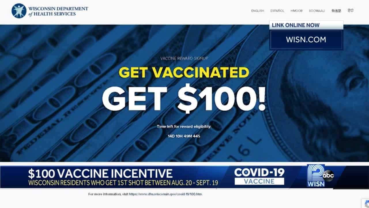 Wisconsin's COVID-19 Vaccine Incentive Extended Until Sept. 19