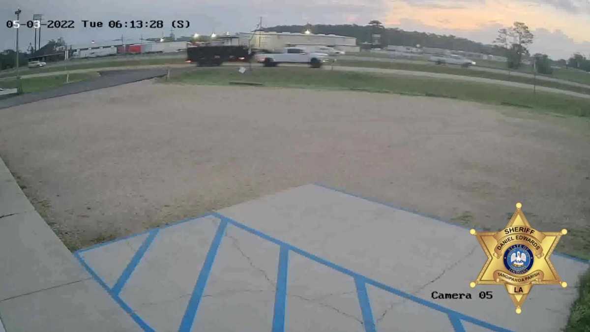 Hammond dump truck stolen construction site