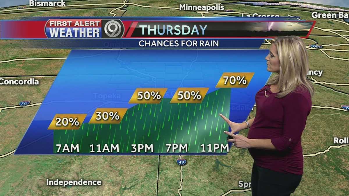 Rain, cooler temps are on the way