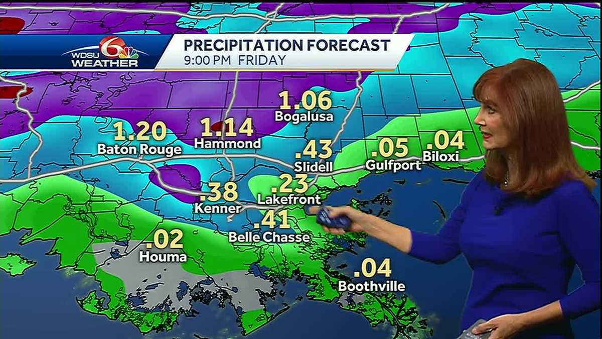 Increasing Rain Chances Through The Weekend