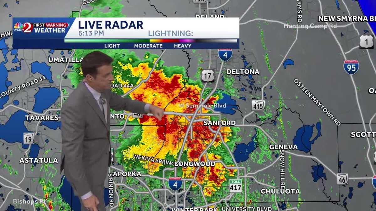 More Sea Breeze storms Friday + heat builds into the weekend. 6.11.2026