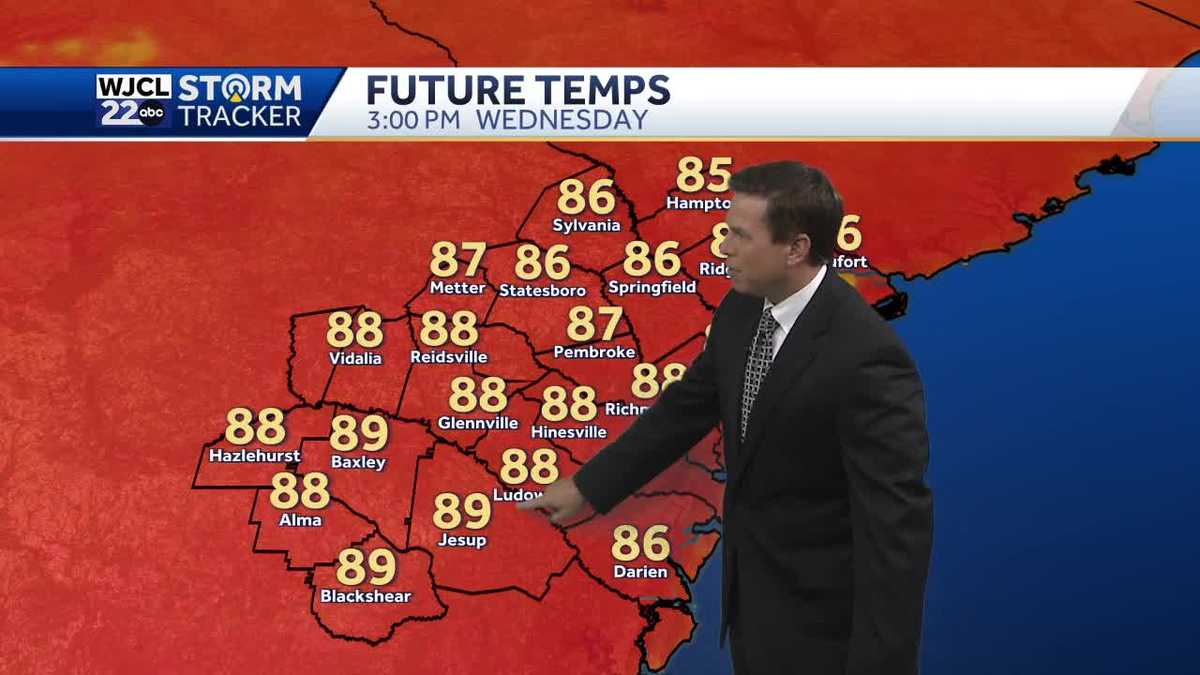 Dry and warm weather continues, but showers by the weekend - WJCL