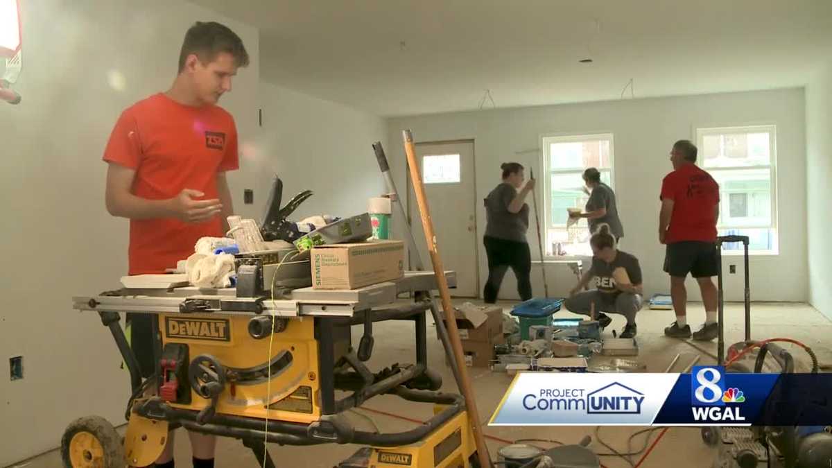 Volunteers help Habitat for Humanity revitalize York neighborhood