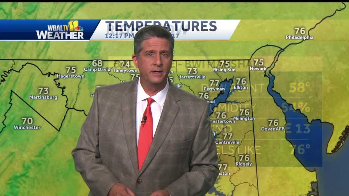Clear and cool conditions continue through the week