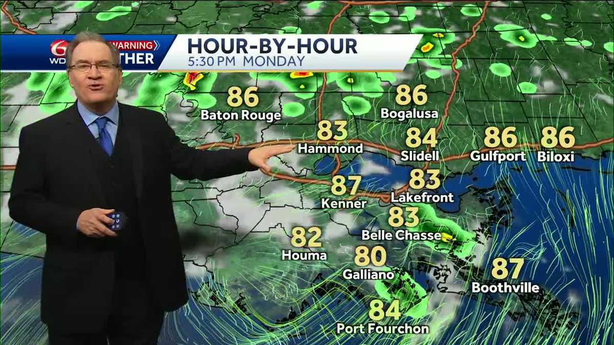 Afternoons look hotter this weekend