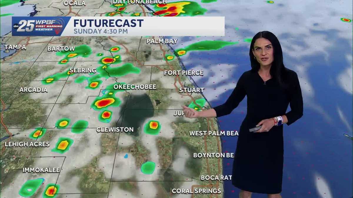 Heat for Mother's Day; Chance for strong storms ahead of rainy season