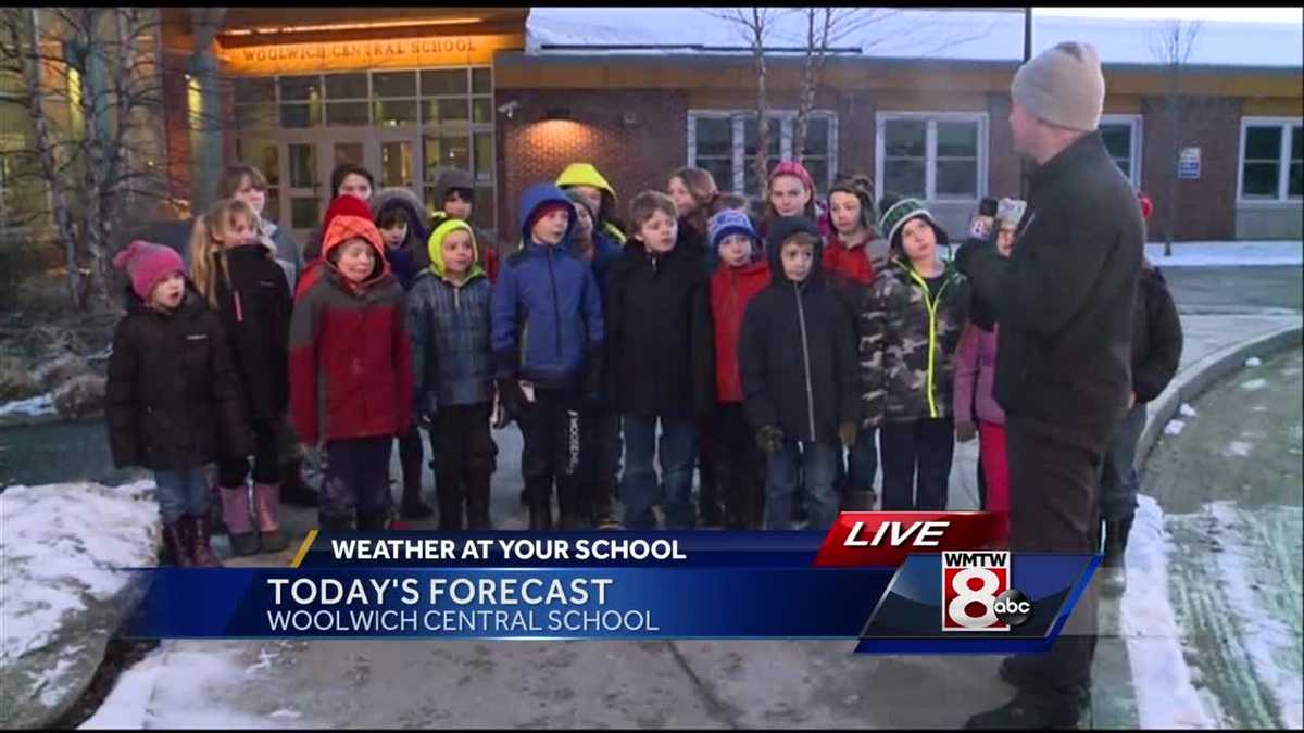 Bus stop forecast from Woolwich Central School