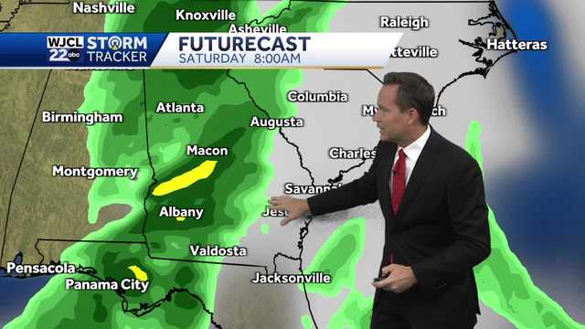 Savannah: When rain is possible this weekend - Vimarsana News