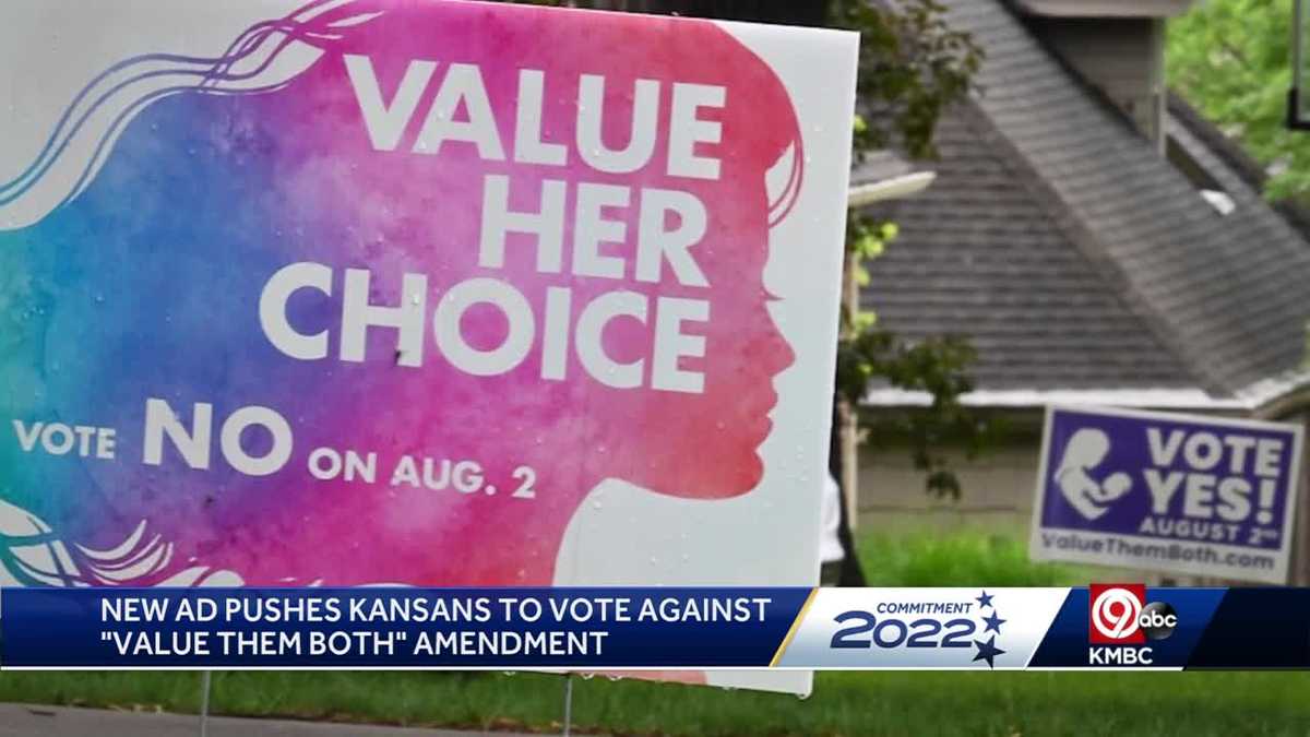 Ad check 'Value them both' Kansas Amendment 2